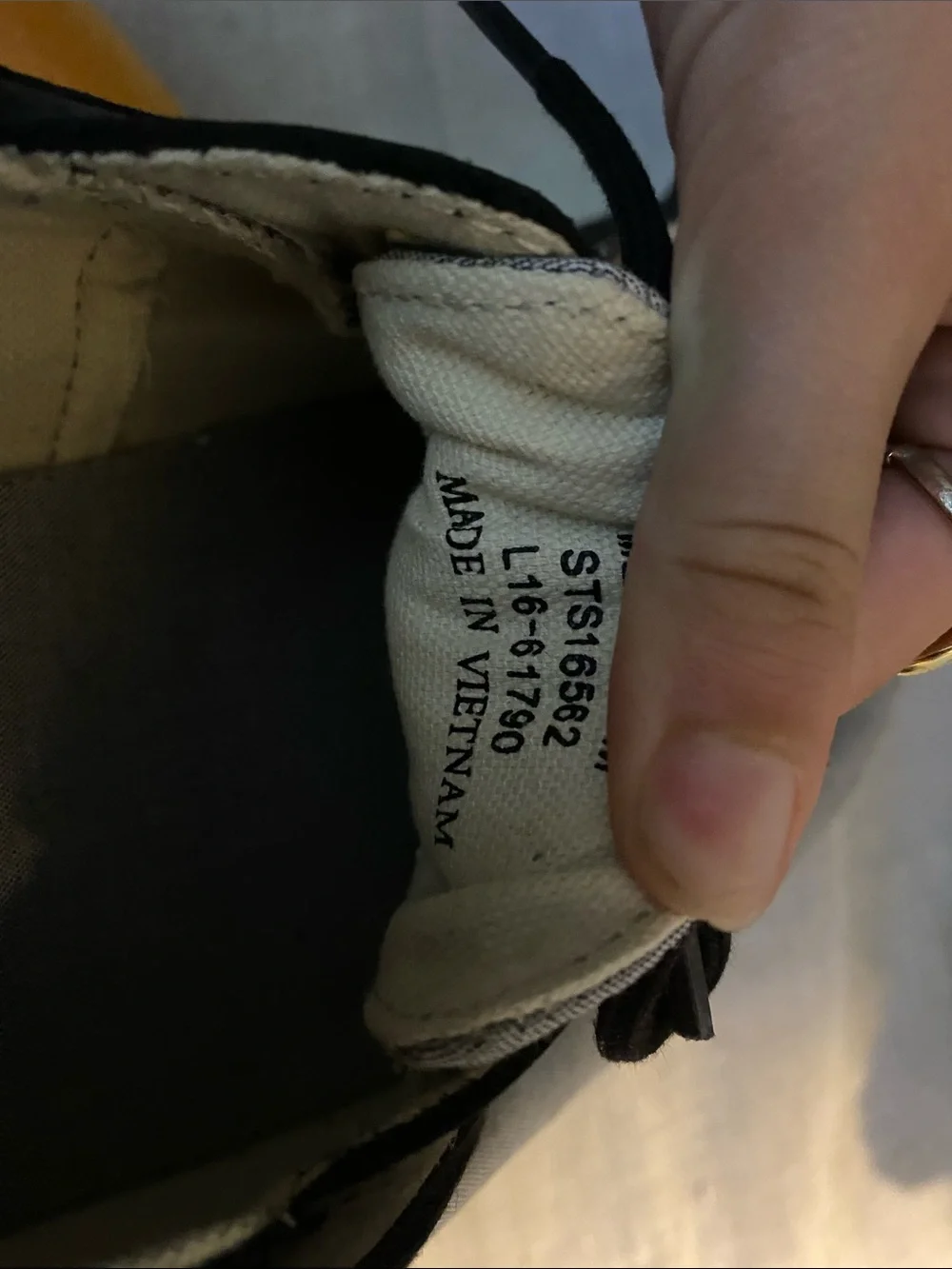 Sperry SZ 13 Top Sider Bahama Gray Canvas & Black Leather Boat Shoes